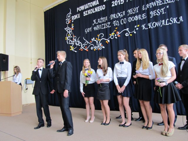 POWIATOWA INAUGURACJA ROKU SZKOLNEGO 2015/2016